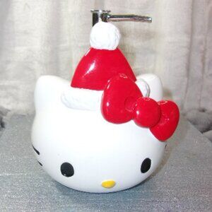 HXS-129 NEW W/O TAGS HELLO KITTY SANTA SOAP/LOTION DISPENSER